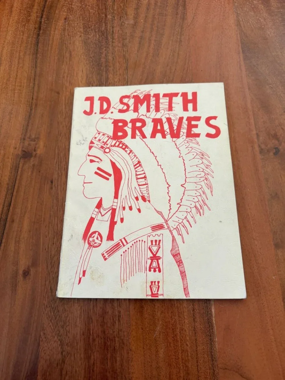 1980 JD Smith Middle School Yearbook North Las Vegas Nevada Braves Annual